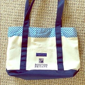 Vineyard Vines Canvas shoulder tote